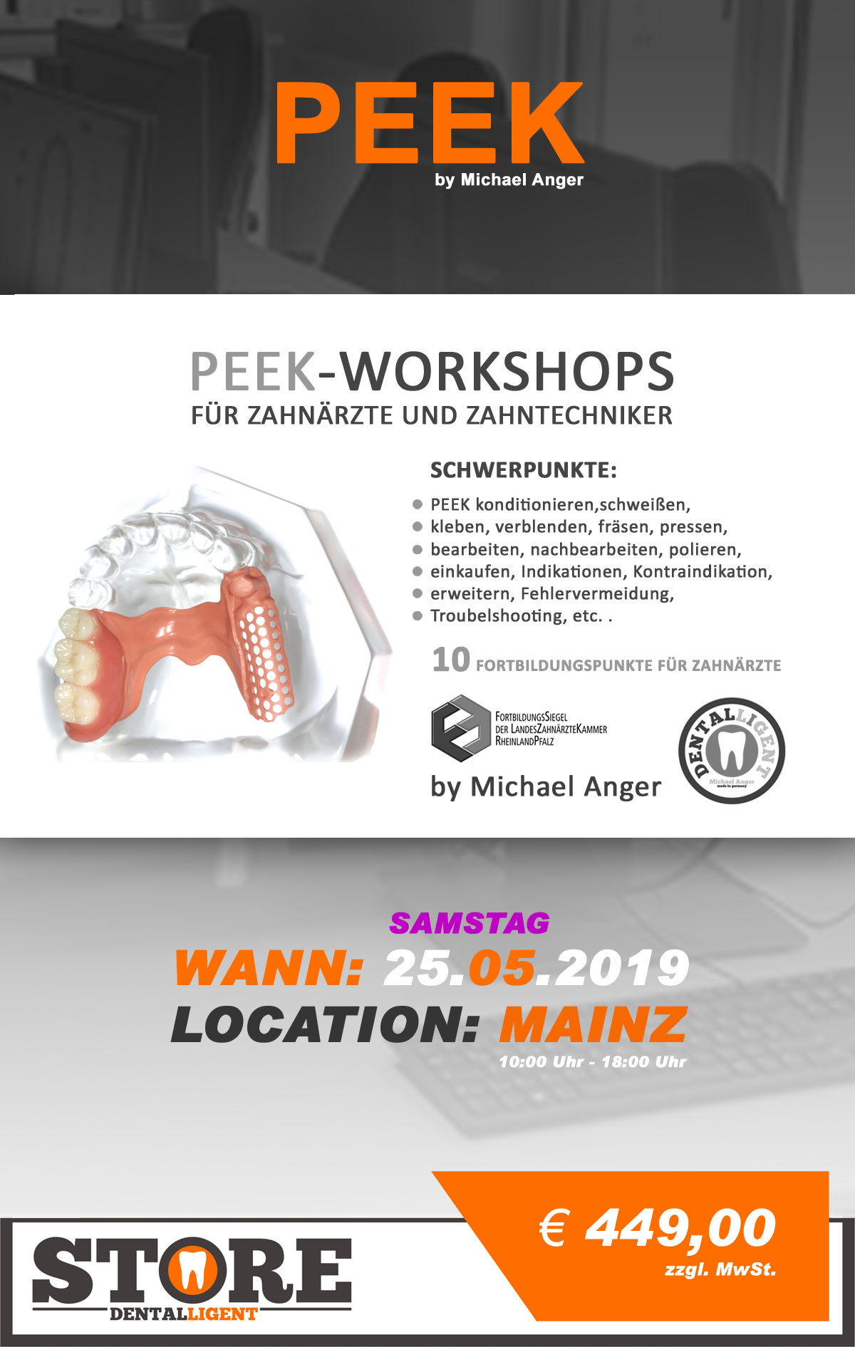 PEEK-WORKSHOP by Michael Anger