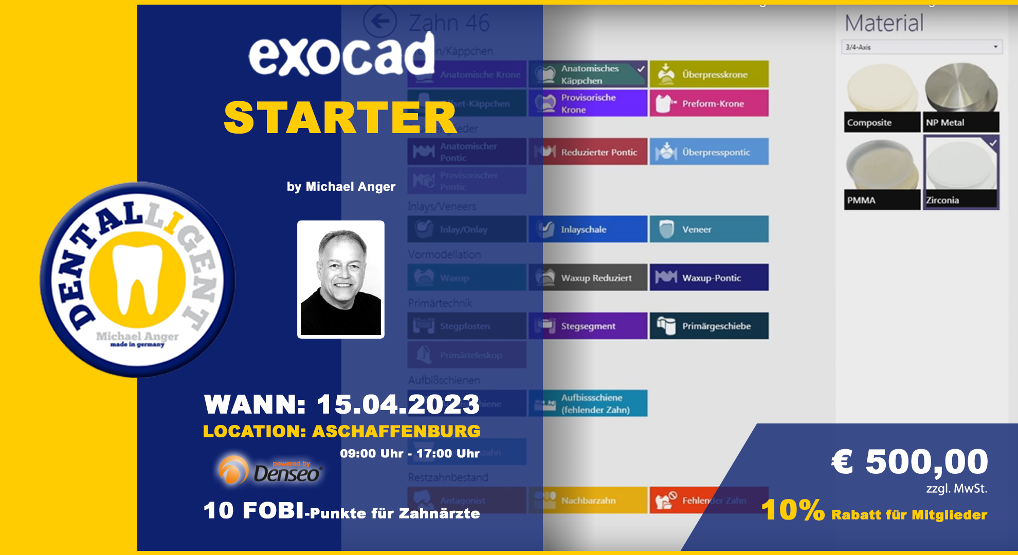EXOCAD - STARTER - "AKTIV WORKSHOP"
